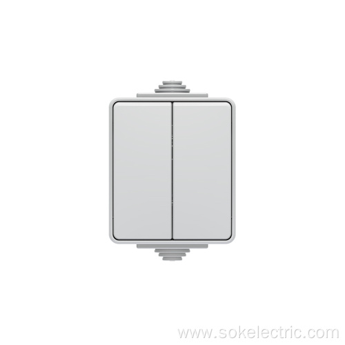 Light Switch Surface Mounted IP65 screwless terminal